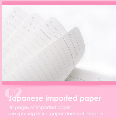 Loose-leaf Notebook Rainbow Cookie Daily Plan Personal Diary Notebook, A5