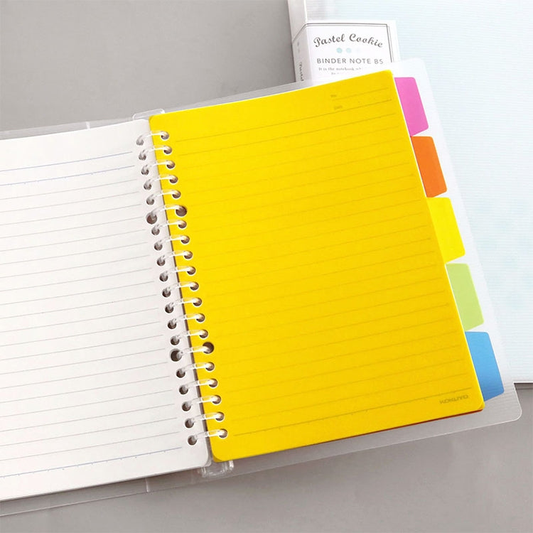 Loose-leaf Notebook Rainbow Cookie Daily Plan Personal Diary Notebook, A5