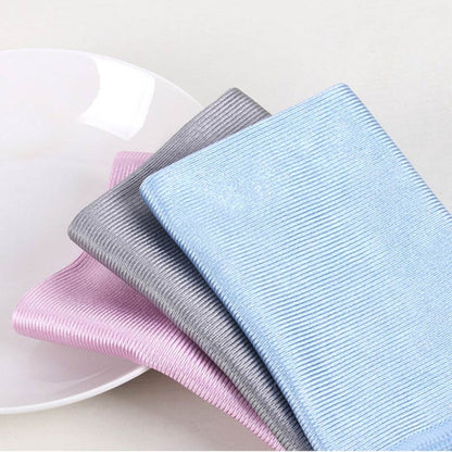 Microfiber Wipe Glass Non-Marking Cleaning Cloth, 30x30cm Blue, 40x40cm Blue, 40x60cm Blue, 30x30cm Pink, 40x40cm Pink, 40x60cm Pink, 30x30cm Grey, 40x40cm Grey, 40x60cm Grey