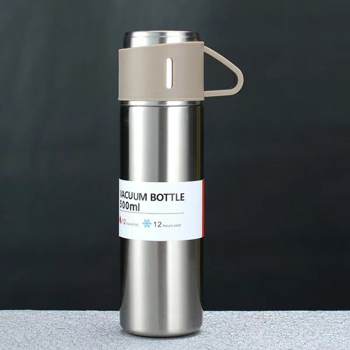 500ml 304 Stainless Steel Thermos Cup Portable Business Tea Cup,Spec: