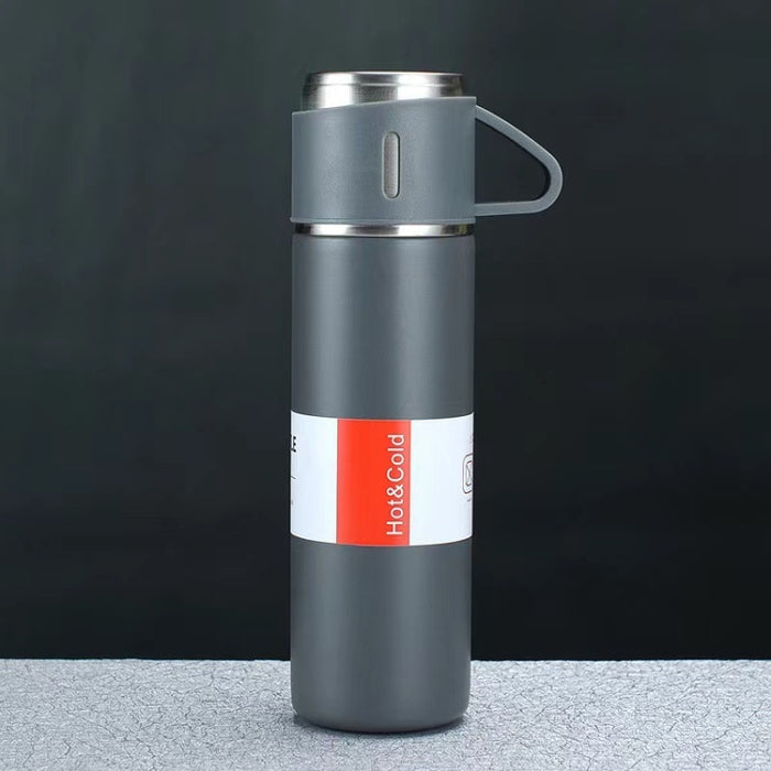 500ml 304 Stainless Steel Thermos Cup Portable Business Tea Cup,Spec: