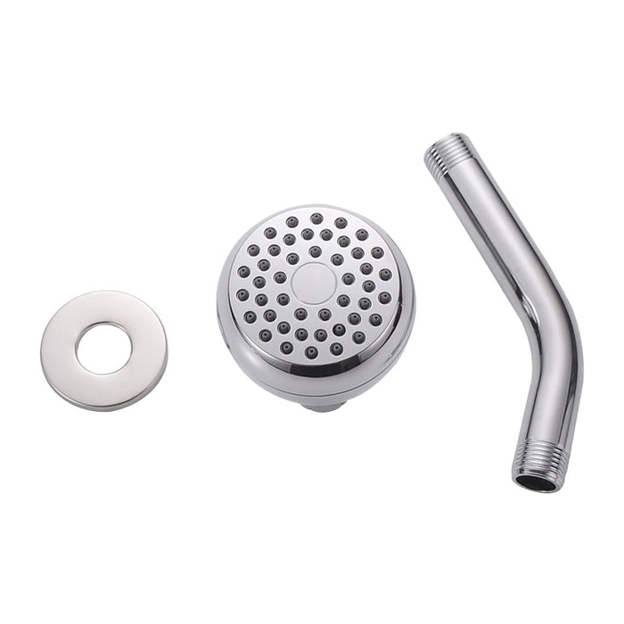 Concealed Wall-mounted Rain Shower Pressurized Water-saving Bathhouse Shower Head Shower