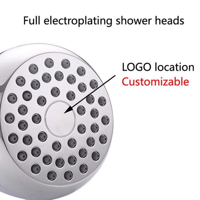 Concealed Wall-mounted Rain Shower Pressurized Water-saving Bathhouse Shower Head Shower