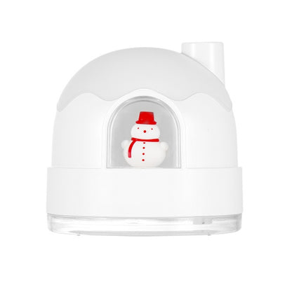 Snowman Humidifier Night Light USB Mute Cute Desktop Air Mini Atomizer Air Humidifier, ZAY-H006 Plug-in, ZAY-H006 Charge