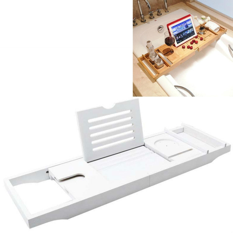 Multifunctional Telescopic Shelf Toilet Bath Tablet Phone Holder Bathroom Bathtub Holder Rack, Single Box, Double Box