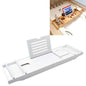 Multifunctional Telescopic Shelf Toilet Bath Tablet Phone Holder Bathroom Bathtub Holder Rack, Single Box, Double Box