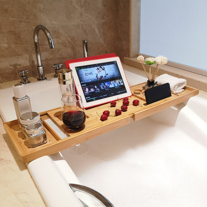 Bathtub Wine Mobile Phone Tablet Stand Bathtub Shelf Tray Shelf Rack