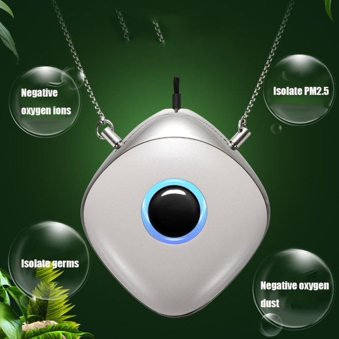 JNK-001 Household Portable Air Purifier Negative Ion Portable Necklace Mini Purifie