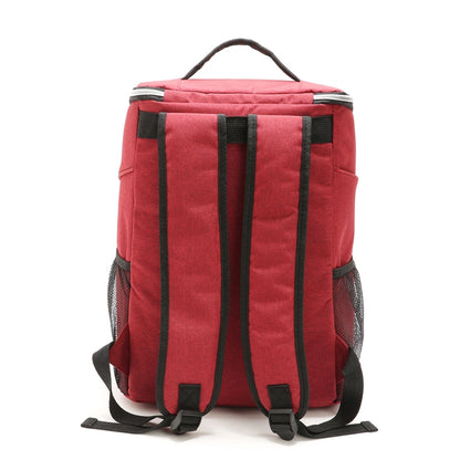 Outdoor Picnic Insulation Backpack Oxford Cloth waterproof Backpack, Backpack(Gray)