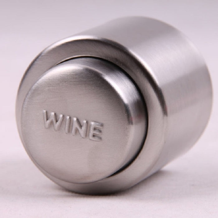 Push Stainless Steel Red Wine Stopper Champagne Stopper