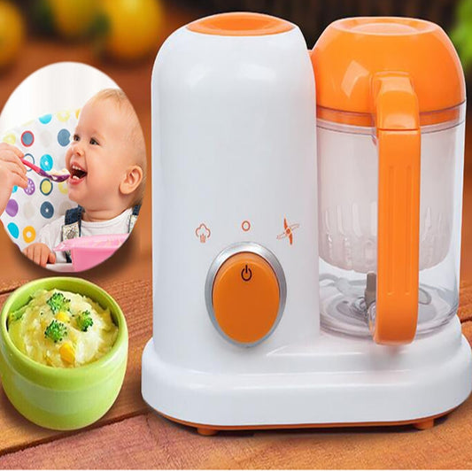 2 PCS Food Supplement Cooking Mixing One Multifunctional Electric Mini Baby Food Cooking Machine