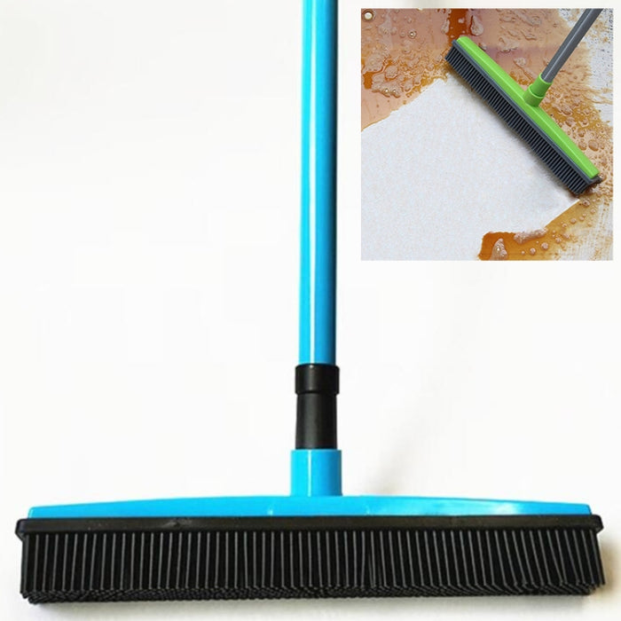 Pet Carpet Hair Removal Broom Scraping Dust-free Hand-washing Mop Rubber Floor Brush