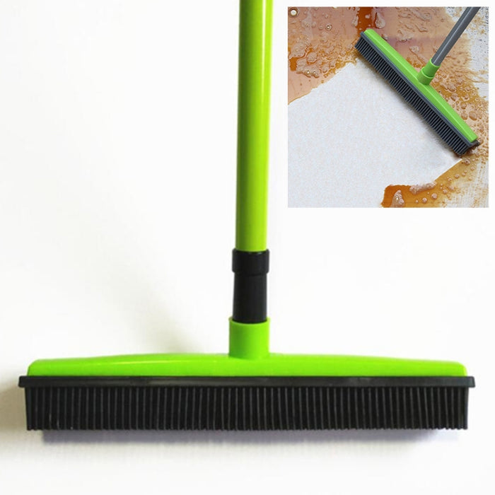 Pet Carpet Hair Removal Broom Scraping Dust-free Hand-washing Mop Rubber Floor Brush