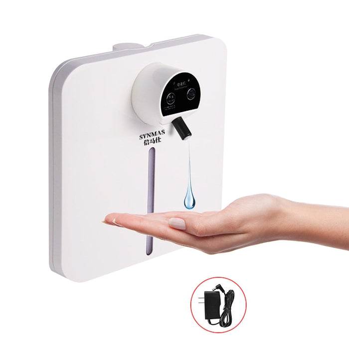 CRUCGRE Intelligent Automatic Induction Soap Dispenser Wall-mounted Foam Hand Washer Disinfector Alcohol Sprayer