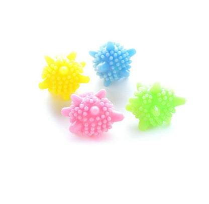 5 PCS Anti-winding Strong Decontamination Laundry Ball Home Washing Machine Starfish Solid Cleaning Ball