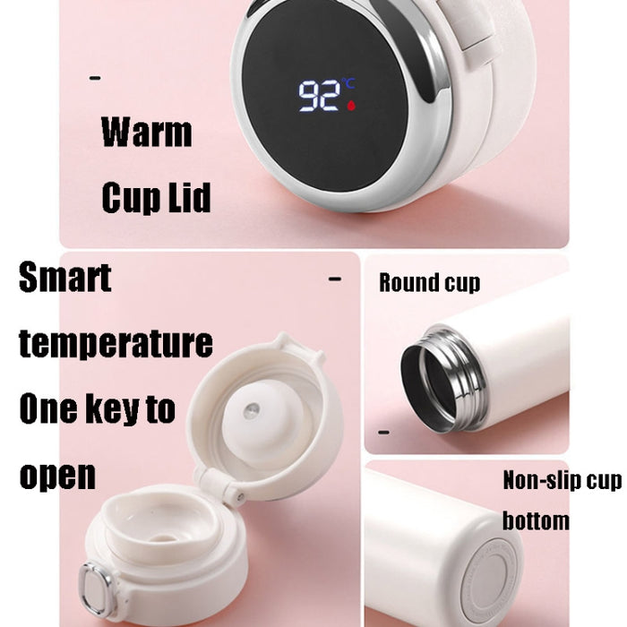 Smart Temperature Measurement Digital Display Stainless Steel Vacuum Flask Cup