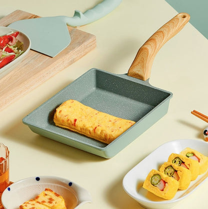 Tamagoyaki Mini Nonstick Pan Flat-Bottomed Breakfast Pan, Long-shaped