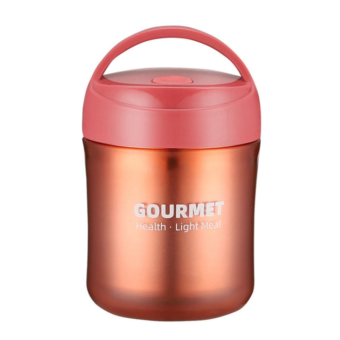 GOURMET Stainless Steel Insulation Cup Double-Sealed Insulation Soup Cup