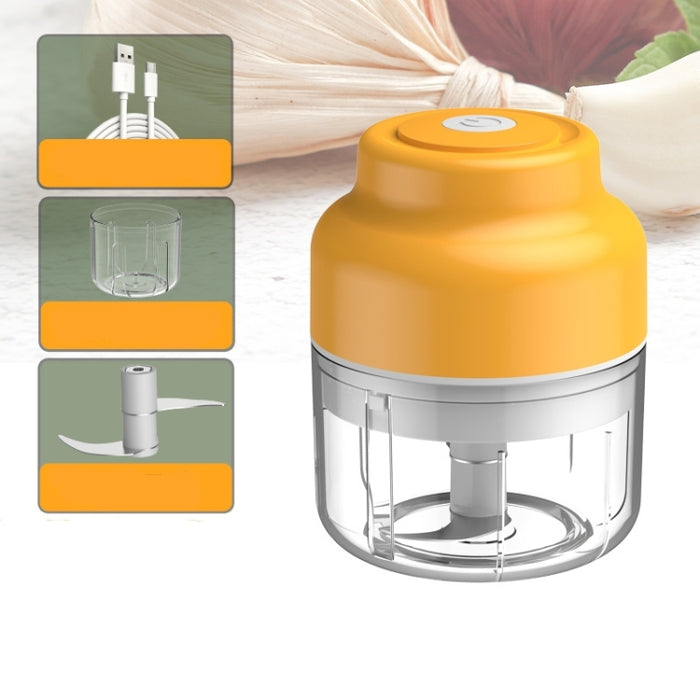 Wireless USB Charging Garlic Machine Baby Food Supplement Machine