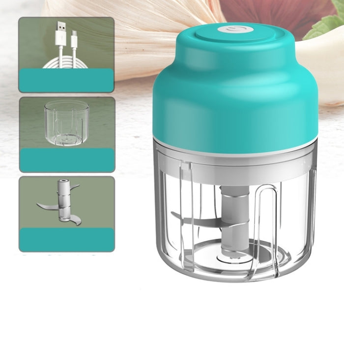 Wireless USB Charging Garlic Machine Baby Food Supplement Machine