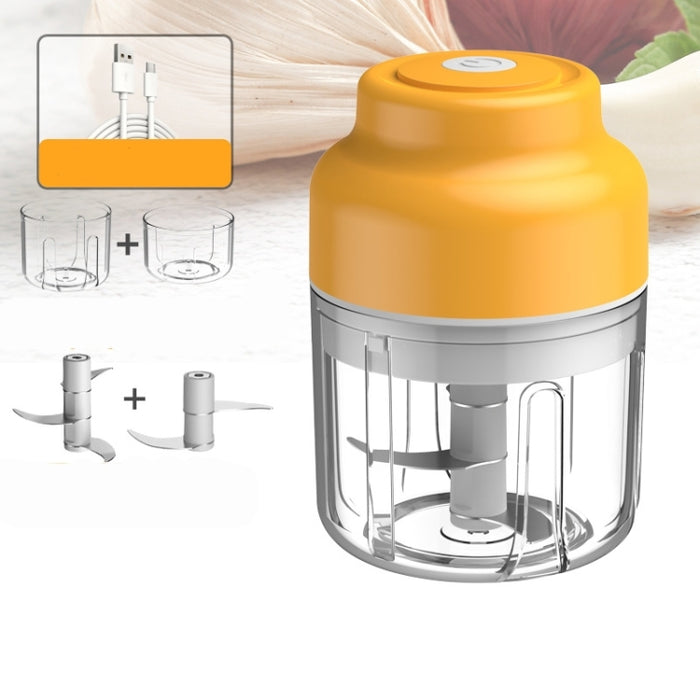 Wireless USB Charging Garlic Machine Baby Food Supplement Machine