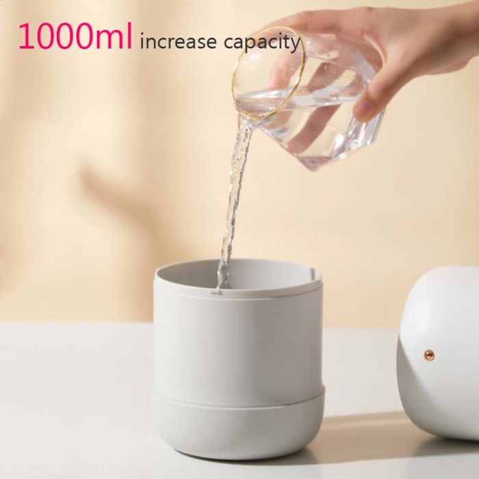 M09 Dual Nozzles Air Humidifier LED Digital Display UV Sterilization Portable Car Humidifier