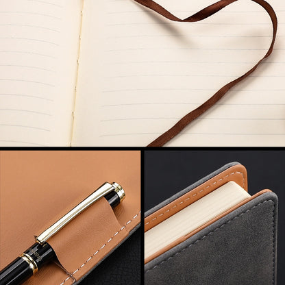 Notebook Business Retro Simple Notebook Office Notepad, Gray B5 Sheepskin Simple Style, Lake Green B5 Sheepskin Simple Style, Brown A5 Sheepskin Buckle, Dark Blue A5 Sheepskin Buckle, Gray A5 Sheepskin Buckle, Red A5 Sheepskin Buckle                   ...