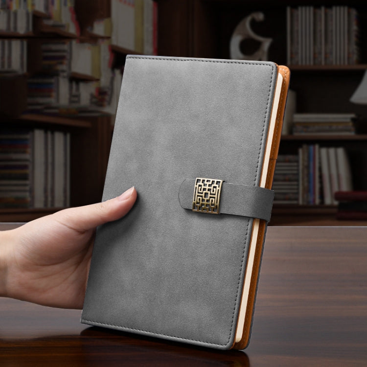 Notebook Business Retro Simple Notebook Office Notepad, Gray B5 Sheepskin Simple Style, Lake Green B5 Sheepskin Simple Style, Brown A5 Sheepskin Buckle, Dark Blue A5 Sheepskin Buckle, Gray A5 Sheepskin Buckle, Red A5 Sheepskin Buckle                   ...