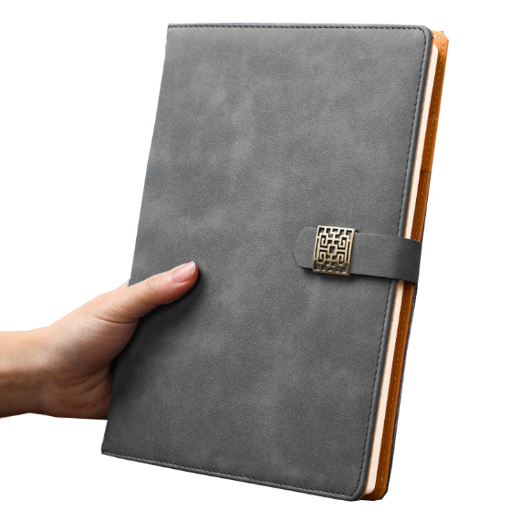 Notebook Business Retro Simple Notebook Office Notepad, Gray B5 Sheepskin Simple Style, Lake Green B5 Sheepskin Simple Style, Brown A5 Sheepskin Buckle, Dark Blue A5 Sheepskin Buckle, Gray A5 Sheepskin Buckle, Red A5 Sheepskin Buckle                   ...