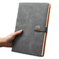 Notebook Business Retro Simple Notebook Office Notepad, Gray B5 Sheepskin Simple Style, Lake Green B5 Sheepskin Simple Style, Brown A5 Sheepskin Buckle, Dark Blue A5 Sheepskin Buckle, Gray A5 Sheepskin Buckle, Red A5 Sheepskin Buckle                   ...
