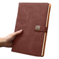 Notebook Business Retro Simple Notebook Office Notepad, Gray B5 Sheepskin Simple Style, Lake Green B5 Sheepskin Simple Style, Brown A5 Sheepskin Buckle, Dark Blue A5 Sheepskin Buckle, Gray A5 Sheepskin Buckle, Red A5 Sheepskin Buckle                   ...