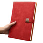 Notebook Business Retro Simple Notebook Office Notepad, Gray B5 Sheepskin Simple Style, Lake Green B5 Sheepskin Simple Style, Brown A5 Sheepskin Buckle, Dark Blue A5 Sheepskin Buckle, Gray A5 Sheepskin Buckle, Red A5 Sheepskin Buckle                   ...