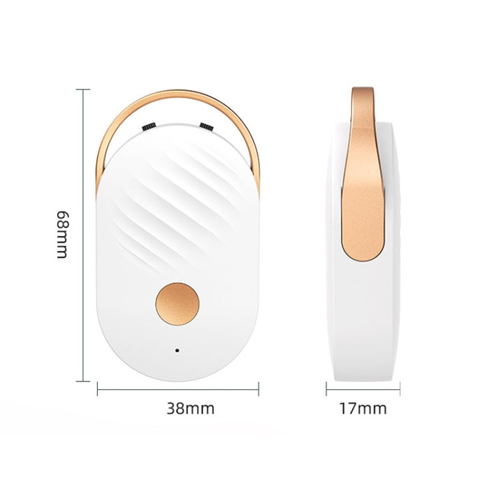 DQ503 Neck Neck Anion Purifier Deodorization And Aldehyde Removal Wireless Portable Air Purifier