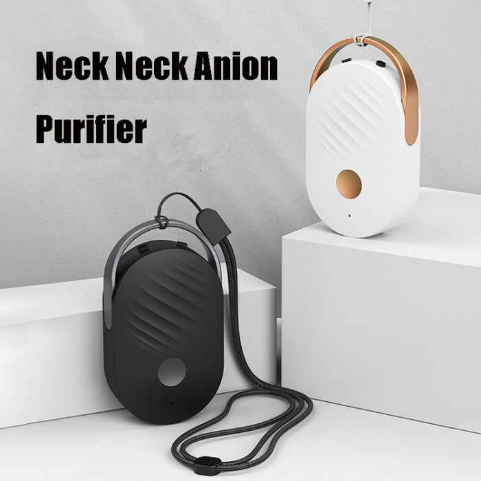 DQ503 Neck Neck Anion Purifier Deodorization And Aldehyde Removal Wireless Portable Air Purifier