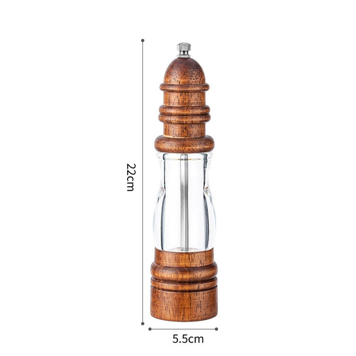 Wooden Lighthouse Shape Pepper Grinder Household Manual Sea Salt Grinding Tool