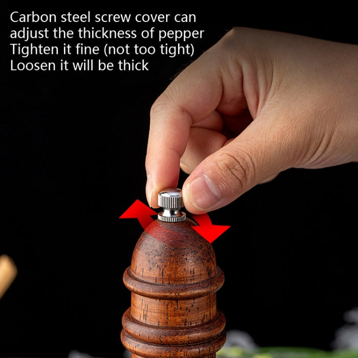 Wooden Lighthouse Shape Pepper Grinder Household Manual Sea Salt Grinding Tool