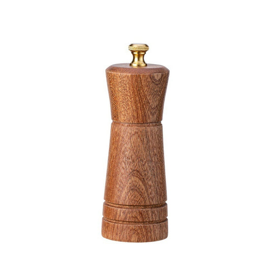 Wood Pepper Grinder Kitchen Household Manual Solid Pepper Powder Black Pepper Mill Grinder Bottle Seasoning Jar