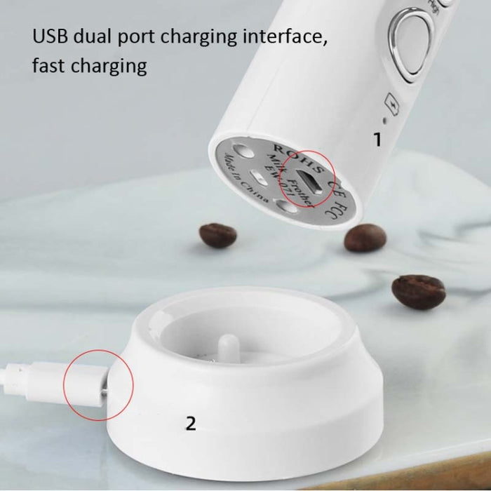 Whisk Household Electric Baking Mini Wireless Hand-Held Charging Stirrer Milk Frother