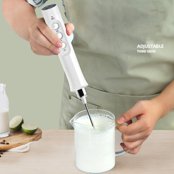 Whisk Household Electric Baking Mini Wireless Hand-Held Charging Stirrer Milk Frother