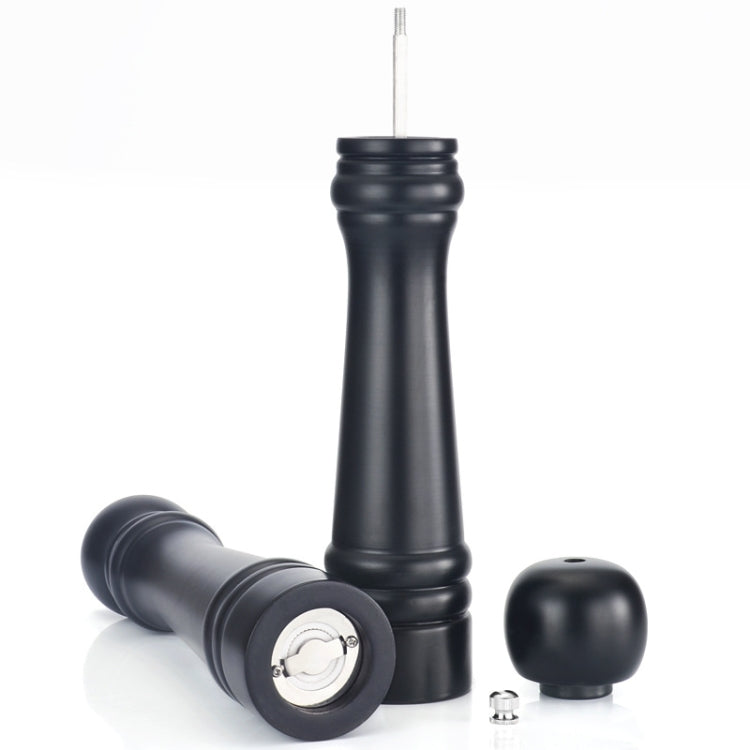 Manual Pepper Grinder Solid Wood PU Paint Pepper Mill Ceramic Core Coarse Salt Pepper Grinder Seasoning Bottle, Pepper Grinder