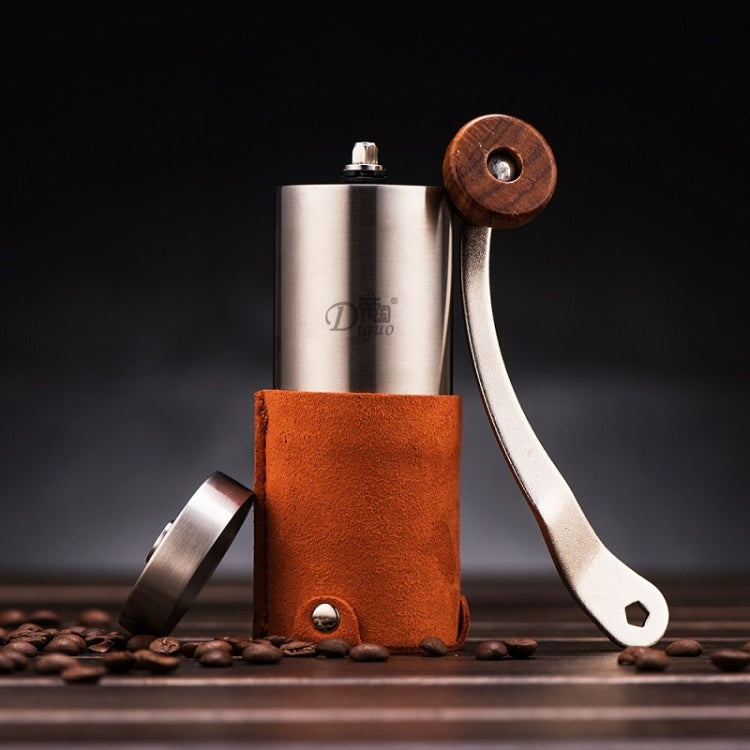 Diguo Multifunctional Hand Grinding Pepper Coffee Bean Maker, Brown, Black