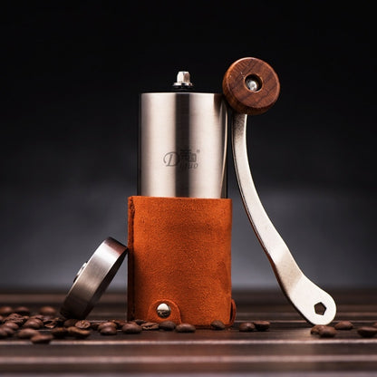 Diguo Multifunctional Hand Grinding Pepper Coffee Bean Maker, Brown, Black