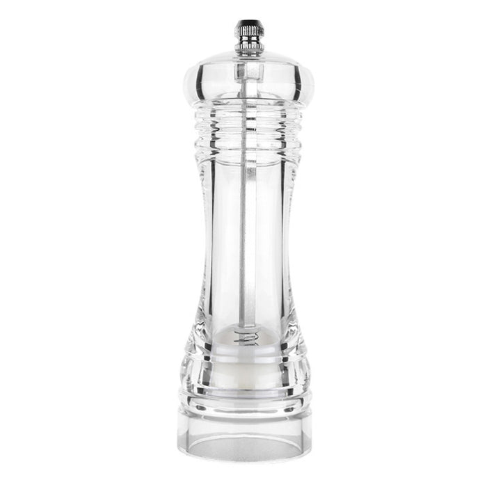 Acrylic Transparent Pepper Grinder Manual Pepper Grinder Ceramic Core Multi-Purpose Seasoning Bottle