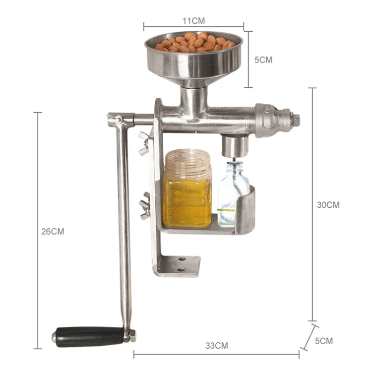 Manual Peanut Nuts Seeds Oil Press Expeller Oil Extractor Machine, Extractor Machine