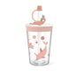 Children Cartoon Marine Animal Straw Drinking Cup Safe And Environmentally Friendly Plastic Drinking Cup, Navy Blue, Light Blue, Pink, Light Grey