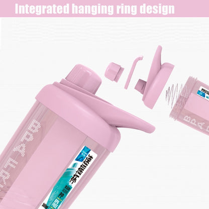 TC-1801 Milkshake Cup Plastic Fitness Sports Water Cup Shaking Cup