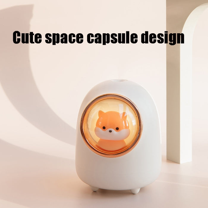 Cartoon Space Capsule Car Portable Cute Pet Desktop Humidifier