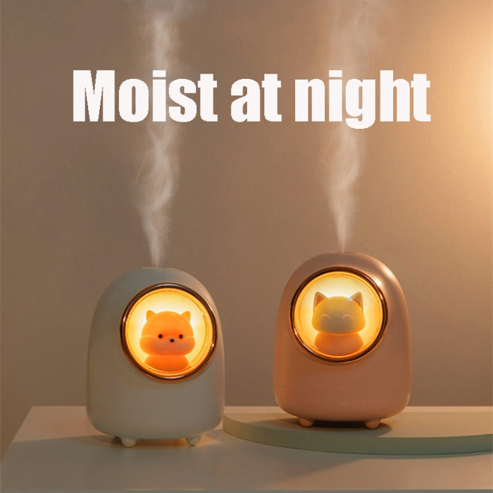 Cartoon Space Capsule Car Portable Cute Pet Desktop Humidifier