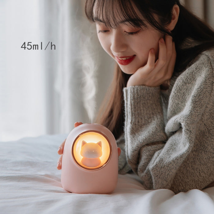 Cartoon Space Capsule Car Portable Cute Pet Desktop Humidifier