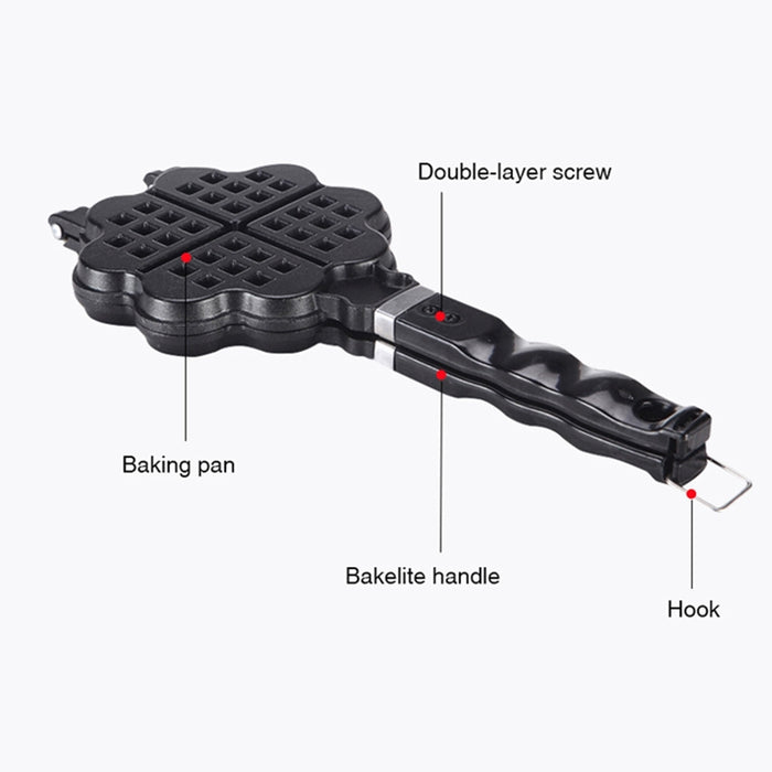 Non-stick Metal Waffle Maker Mould